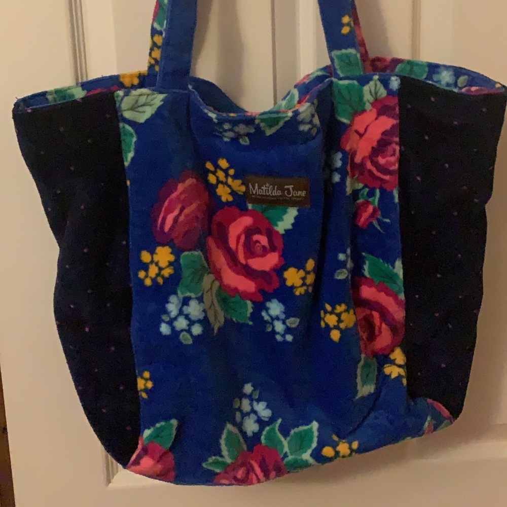 Matilda Jane terry cloth tote bag